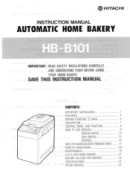Hitachi HB-B101 Owners Guide