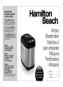 User manual Hamilton Beach 59768 (English - 2 pages)